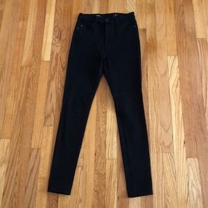 The Mila super high-rise black skinny jean